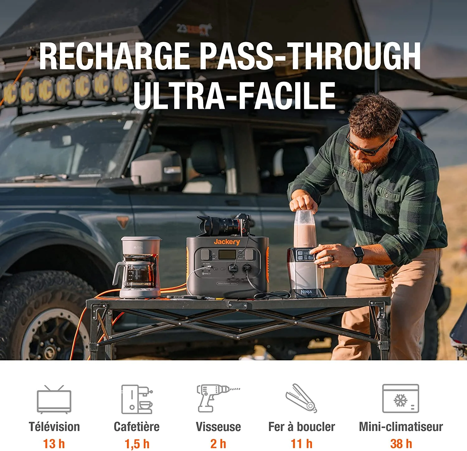 Jackery Explorer 1000 Pro Tragbare Powerstation - Image 3